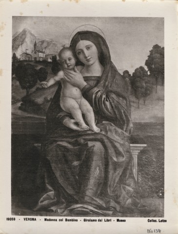 Lotze — Verona - Madonna col Bambino - Girolamo dai Libri - Museo — insieme